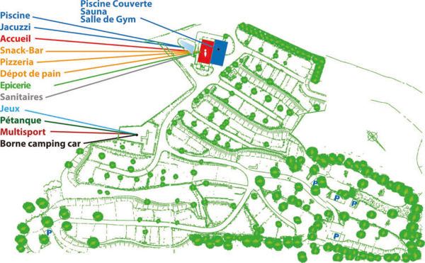 Map of Pyrénévasion