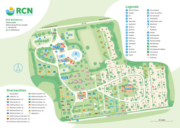Map of RCN Belledonne