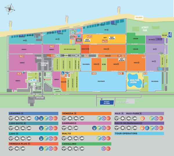 Map of Union Lido Mare
