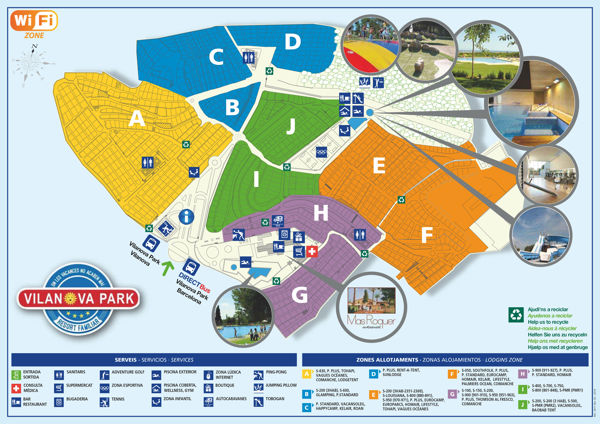 Map of Vilanova Park