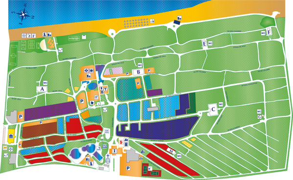 Map of Villaggio Baia Domizia