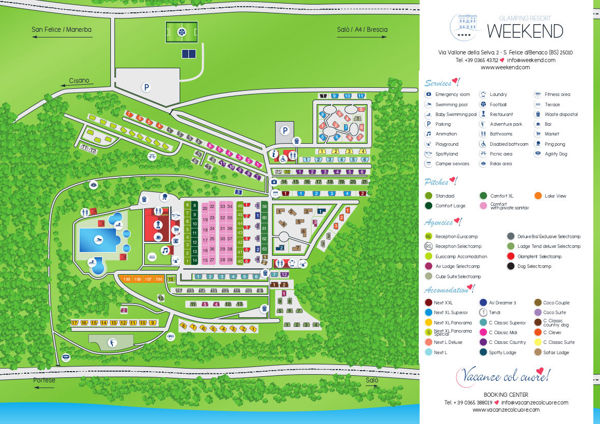 Map of Weekend Glamping Resort