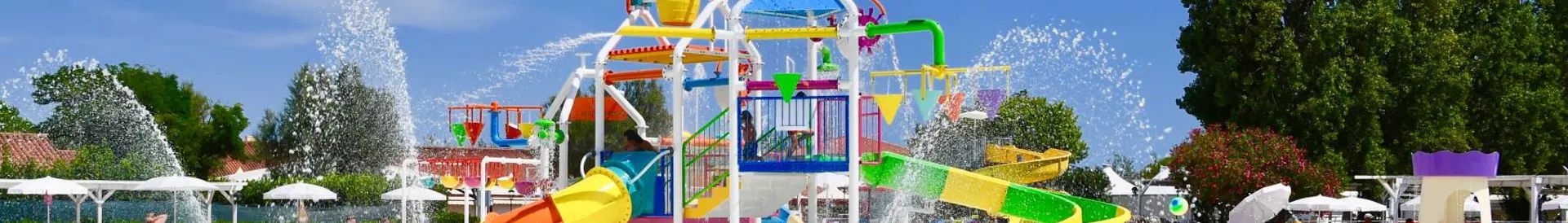 Campsites with a splash park or spray park in Croatia