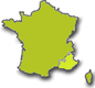 regio Provence-Alpes-Côte d'Azur, Southern France